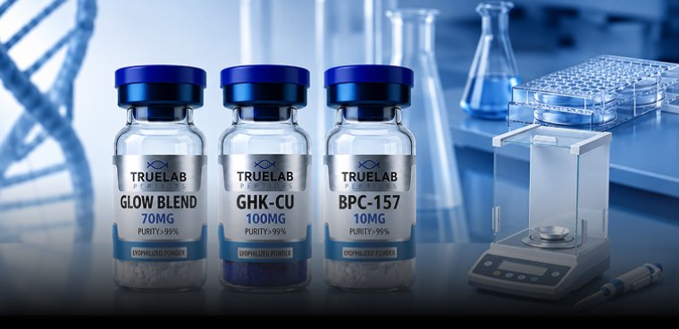 TrueLab Peptides research vials